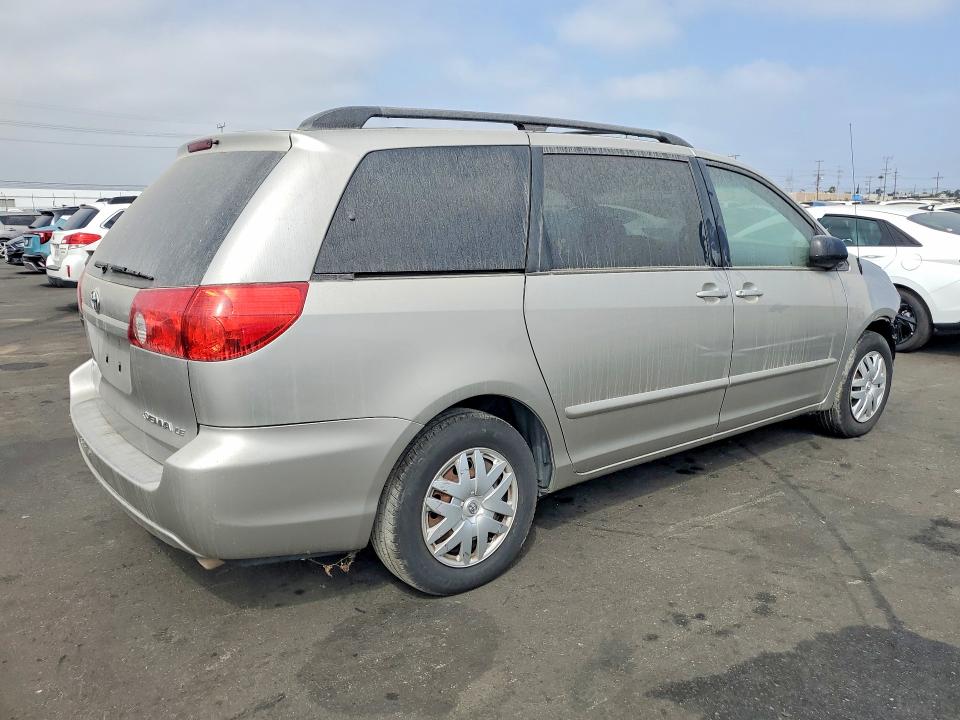 2009 Toyota Sienna VIN 5TDZK23C39S276086 COPART salvage auction — FRONT END, Ca - Salvage Certificate, sold $625 on 2026-07-06 (photo 3)