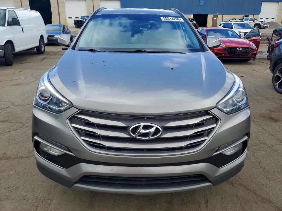 2018 Hyundai Santa fe VIN 5XYZUDLB7JG510065 COPART salvage auction — SIDE, Mi - Scrap Certificate Of Title, sold $1,500 on 2026-07-28 (photo 5)