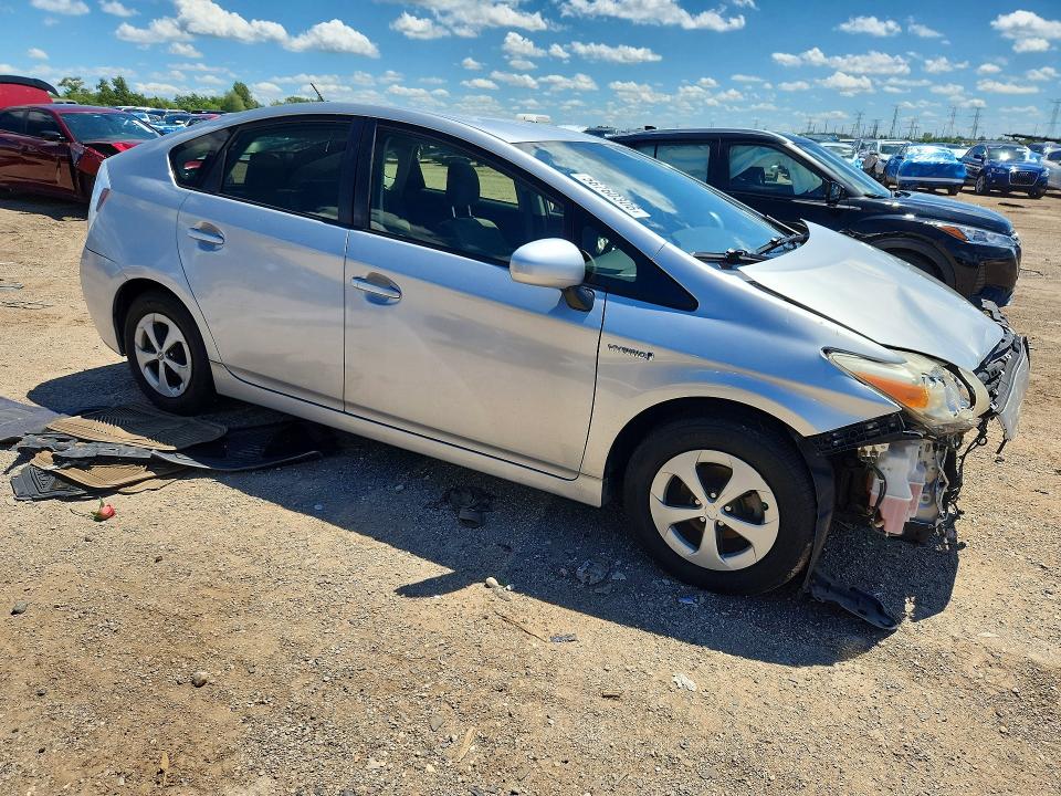 2012 Toyota Prius VIN JTDKN3DU5C5420918 COPART salvage auction — FRONT END, IL - SALVAGE CERTIFICATE, sold $1,100 on 2026-07-28 (photo 4)