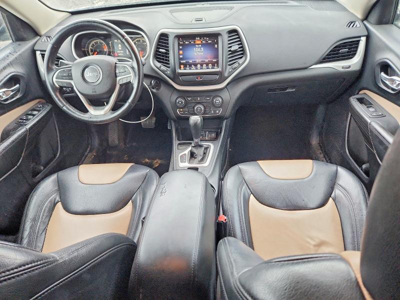 2016 Jeep Cherokee VIN 1C4PJLCB8GW136586 COPART salvage auction — HAIL, Wv - Salvage Certificate, sold $1,050 on 2026-07-22 (photo 8)