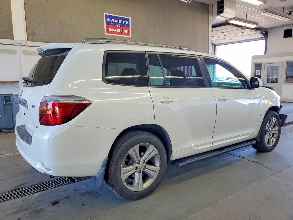 2008 Toyota Highlander VIN JTEES43A482108645 COPART salvage auction — FRONT END, WA - BILL OF SALE, sold $875 on 2026-07-31 (photo 3)