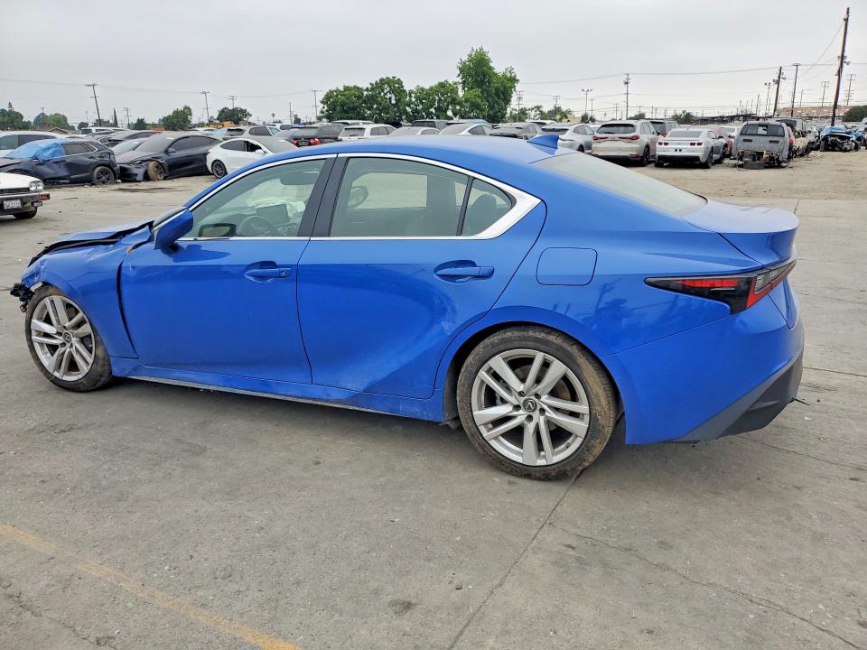 2021 Lexus Is VIN JTHCA1D24M5112965 COPART salvage auction — FRONT END, Ca - Salvage Certificate, sold $9,100 on 2026-07-29 (photo 2)