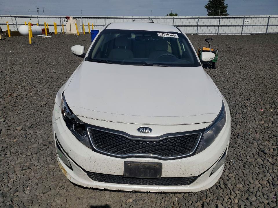 2015 Kia Optima VIN KNAGM4A71F5580633 COPART salvage auction — FRONT END, Wa - Bill Of Sale, sold $925 on 2026-07-08 (photo 5)