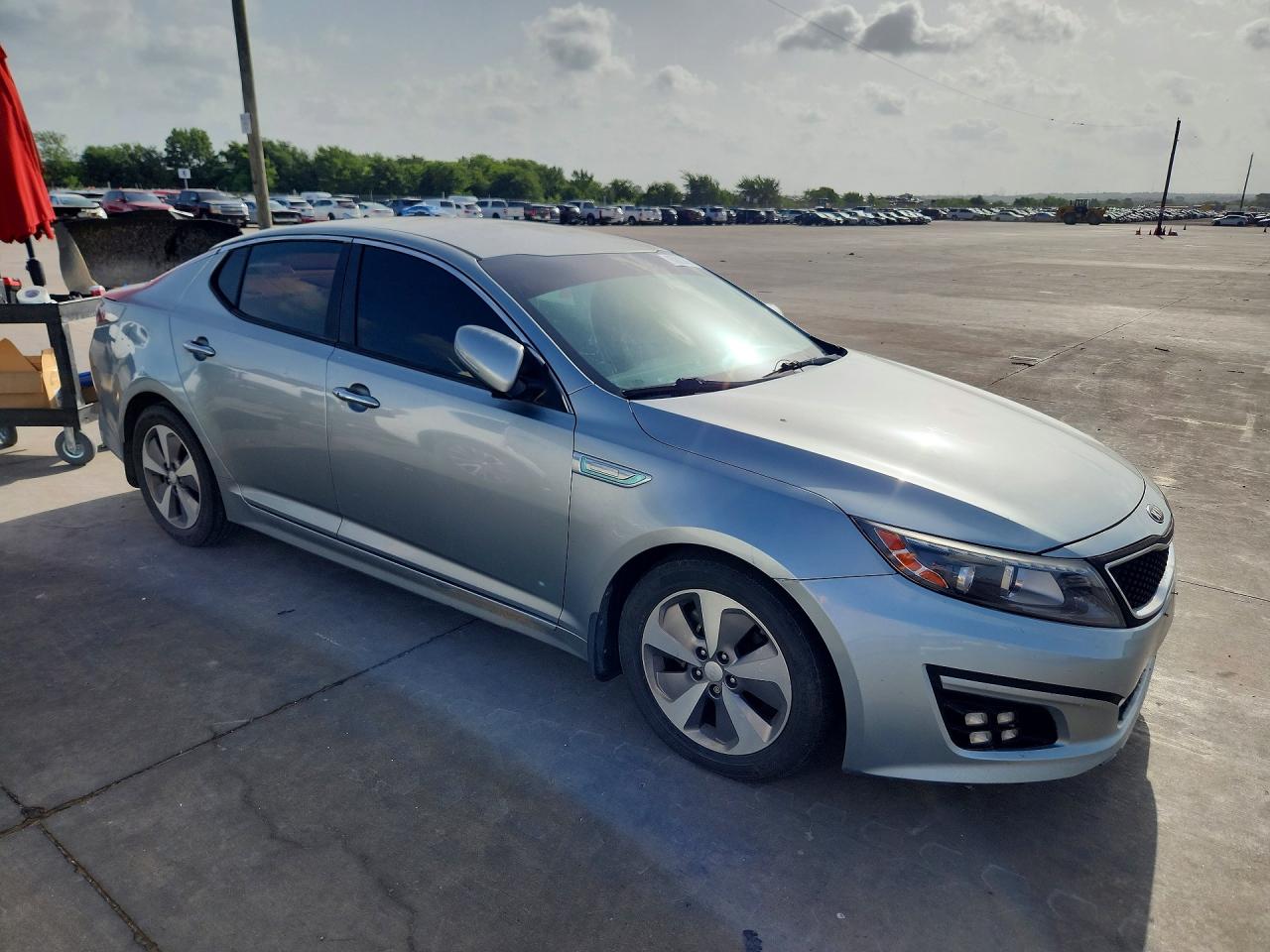 2014 Kia Optima Hybrid VIN KNAGN4AD8E5074704 COPART salvage auction — Normal Wear, TX - CERTIFICATE OF TITLE, sold $175 on 2026-07-09 (photo 4)