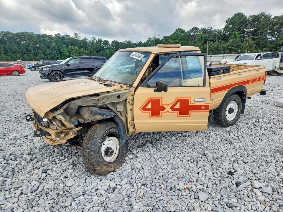 1984 Datsun 720 VIN JN6ND06Y4EW008725 COPART salvage auction — FRONT END, GA - CERT OF TITLE-SALVAGE, sold $900 on 2026-07-16 (photo 1)