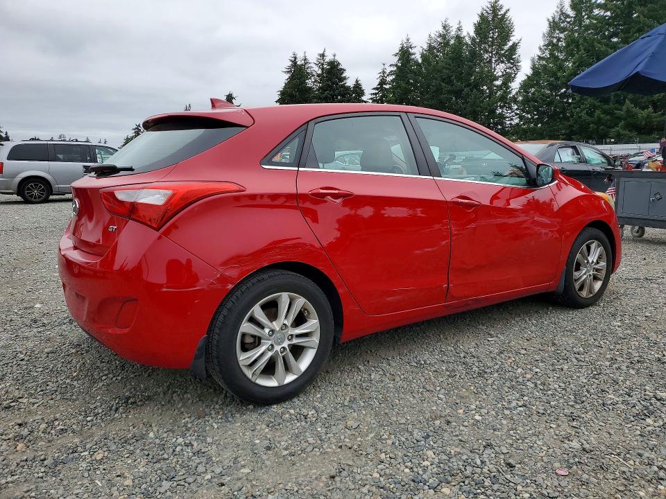 2013 Hyundai Elantra VIN KMHD35LE6DU096644 COPART salvage auction — SIDE, WA - BILL OF SALE, sold $1,300 on 2026-07-02 (photo 3)