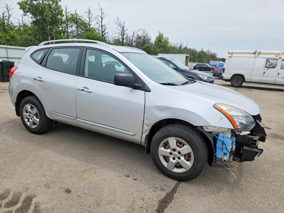 2014 Nissan Rogue VIN JN8AS5MV1EW715475 COPART salvage auction — FRONT END, Ny - Certificate Of Title, sold $2,050 on 2026-07-06 (photo 4)