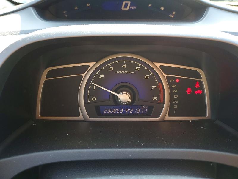 2007 Honda Civic VIN 1HGFA16897L055602 COPART salvage auction — REAR END, Nj - Cert Of Title-Salvage, sold $625 on 2026-07-02 (photo 9)