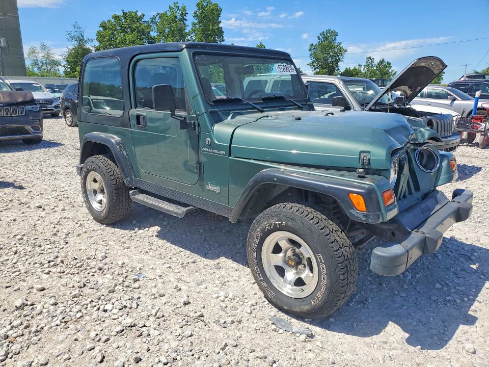 1999 Jeep Wrangler / VIN 1J4FY29PXXP436266 COPART salvage auction — FRONT END, Mi - Certificate Of Title, sold $2,050 on 2026-07-02 (photo 4)