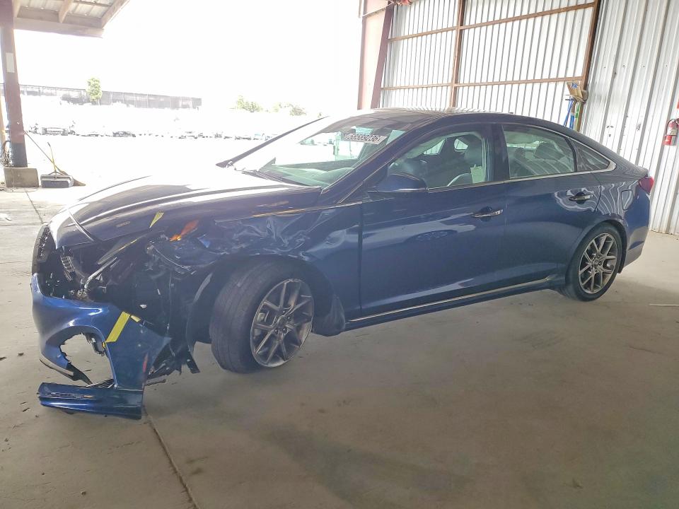 2019 Hyundai Sonata VIN 5NPE34AB0KH805474 COPART salvage auction — FRONT END, Ca - Salvage Certificate, sold $2,050 on 2026-07-02 (photo 1)
