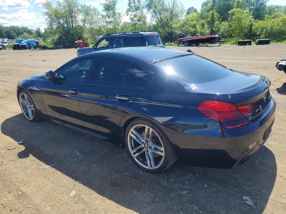 2015 BMW 6er VIN WBA6B4C53FD761560 COPART salvage auction — FRONT END, Oh - Cert Of Title-Salvage, sold $1,150 on 2026-07-23 (photo 2)
