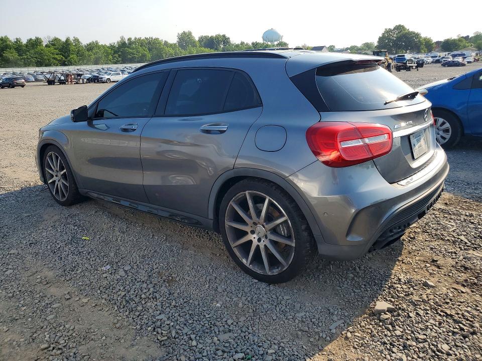 2016 Mercedes-benz Gla-klasse amg VIN WDDTG5CB7GJ197682 COPART salvage auction — MINOR DENT/SCRATCHES, Nj - Cert Of Title-Salvage, sold $1,100 on 2026-07-28 (photo 2)
