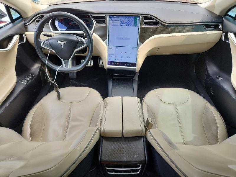 2012 Tesla Model s VIN 5YJSA1DP6CFS00227 COPART salvage auction — HAIL, Wv - Salvage Certificate, sold $3,400 on 2026-07-27 (photo 8)