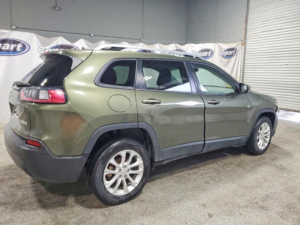 2021 Jeep Cherokee VIN 1C4PJLCB7MD183907 COPART salvage auction — FRONT END, TX - CERTIFICATE OF TITLE, sold $2,650 on 2026-07-09 (photo 3)