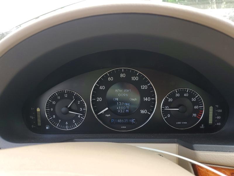 2006 Mercedes-benz E-klasse VIN WDBUF87J16X188815 COPART salvage auction — REAR END, Nj - Cert Of Title-Salvage, sold $400 on 2026-07-20 (photo 9)