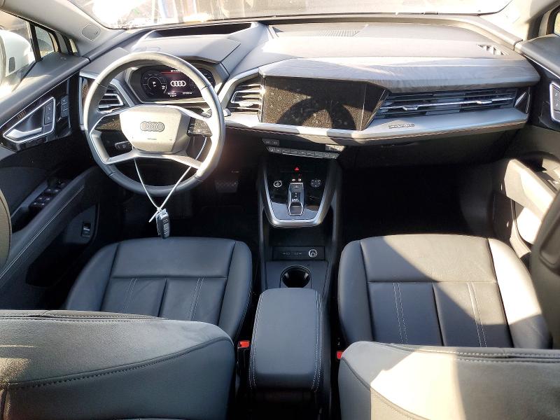 2023 Audi Q4 e-tron VIN WA1M2BFZ6PP005762 COPART salvage auction — FRONT END, CA - SALVAGE CERTIFICATE, sold $12,300 on 2026-07-30 (photo 8)