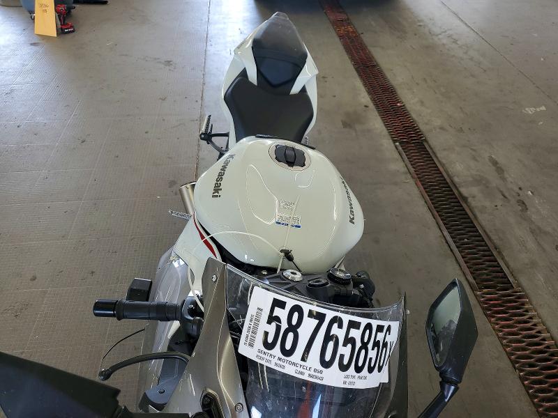 2025 Kawasaki Ninja VIN JKBZXJJ1XSA018122 COPART salvage auction — FRONT END, WA - BILL OF SALE, sold $2,600 on 2026-07-30 (photo 5)