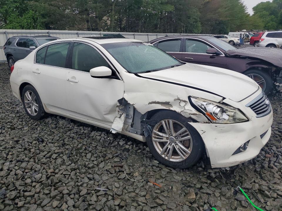 2013 Infiniti VIN JN1CV6AR3DM356717 COPART salvage auction — FRONT END, Nj - Cert Of Title-Salvage, sold $425 on 2026-07-27 (photo 4)