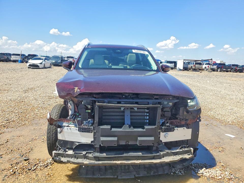2025 Mazda Cx-90 VIN JM3KKDHC9S1195836 COPART salvage auction — FRONT END, Tx - Salvage Vehicle Title, sold $15,500 on 2026-07-14 (photo 5)