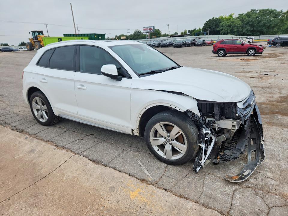 2018 Audi Q5 VIN WA1ANAFY7J2004331 COPART salvage auction — FRONT END, Ok - Certificate Of Title, sold $4,650 on 2026-07-28 (photo 4)