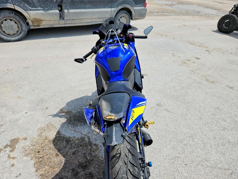 2022 Yamaha Yzfr7 VIN JYARM38EXNA003725 COPART salvage auction — ALL OVER, TX - SALVAGE VEHICLE TITLE (P), sold $1,050 on 2026-07-30 (photo 6)
