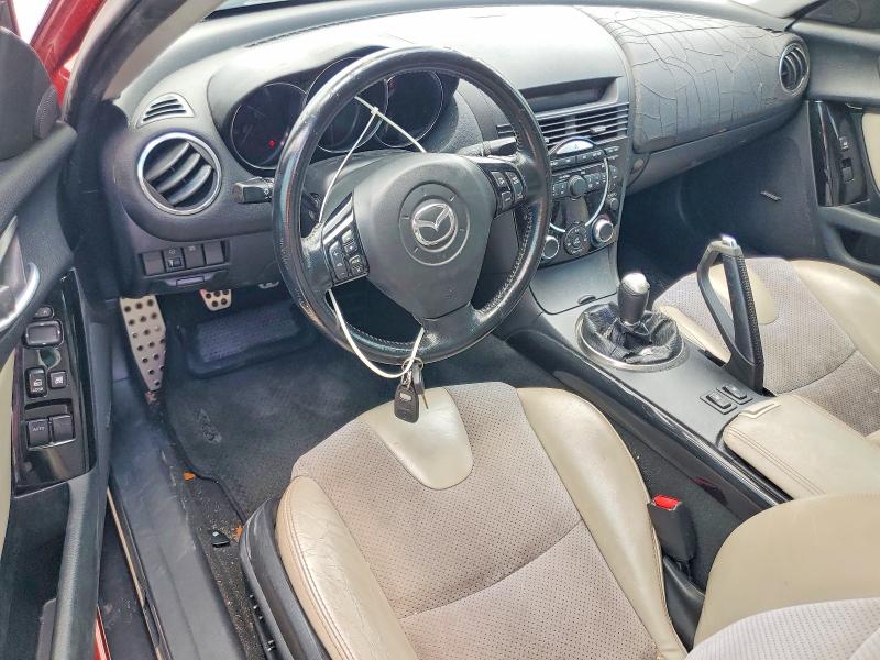 2006 Mazda Rx-8 VIN JM1FE173960204435 COPART salvage auction — FRONT END, Tx - Certificate Of Title, sold $400 on 2026-07-21 (photo 8)