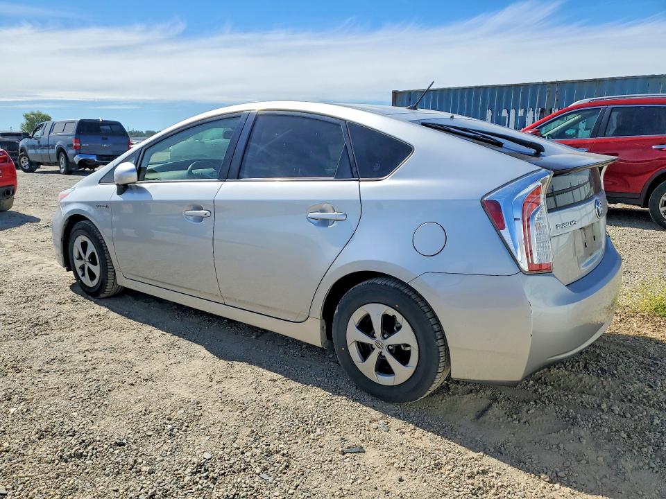 2015 Toyota Prius VIN JTDKN3DU3F0480942 COPART salvage auction — REAR END, Ca - Salvage Certificate, sold $3,750 on 2026-07-10 (photo 2)