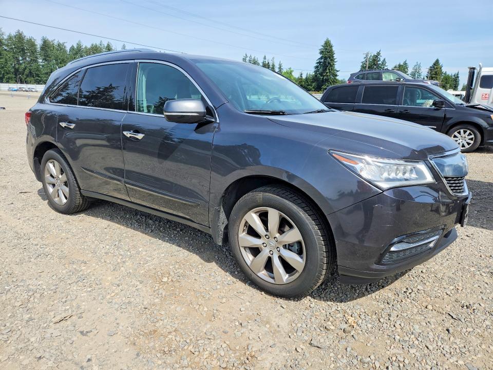2015 Acura VIN 5FRYD4H85FB009066 COPART salvage auction — REAR END, Wa - Bill Of Sale, sold $6,000 on 2026-07-02 (photo 4)