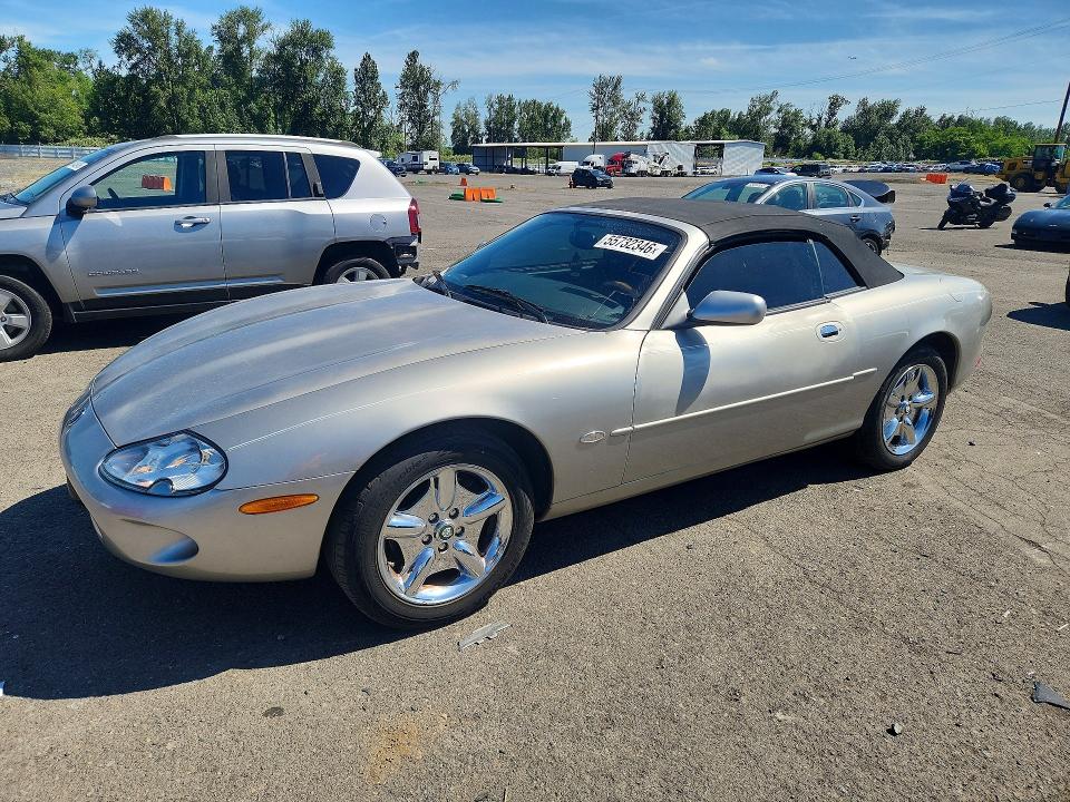 1999 Jaguar Xk series VIN SAJGX2049XC041200 COPART salvage auction — REAR END, Wa - Vehicle Cert Of Ownership-Titl, sold $1,750 on 2026-07-22 (photo 1)
