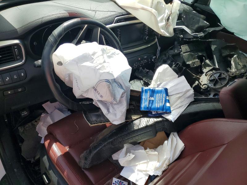2018 Kia Sorento VIN 5XYPK4A58JG396667 COPART salvage auction — FRONT END, MS - CERT OF TITLE-SALVAGED, sold $800 on 2026-07-28 (photo 8)