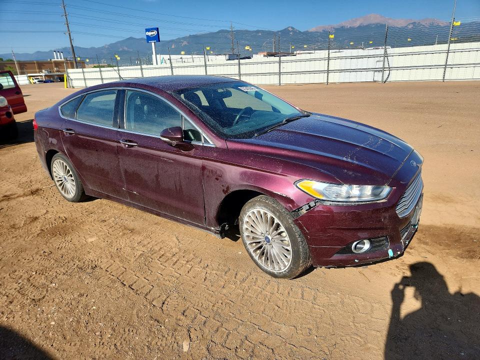 2013 Ford Fusion VIN 3FA6P0D94DR216508 COPART salvage auction — FRONT END, Co - Salvage Title, sold $900 on 2026-07-29 (photo 4)
