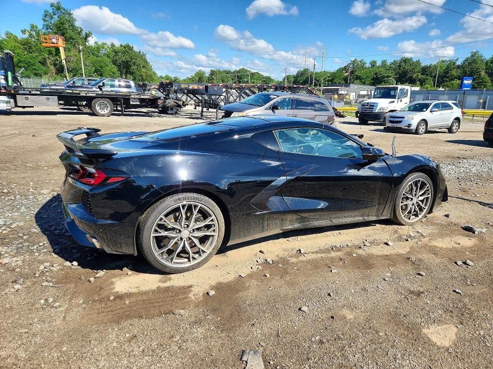 2025 Chevrolet Corvette VIN 1G1YC2D48S5100543 COPART salvage auction — FRONT END, Md - Cert Of Salvage < 75% Damage, sold $16,300 on 2026-07-30 (photo 3)