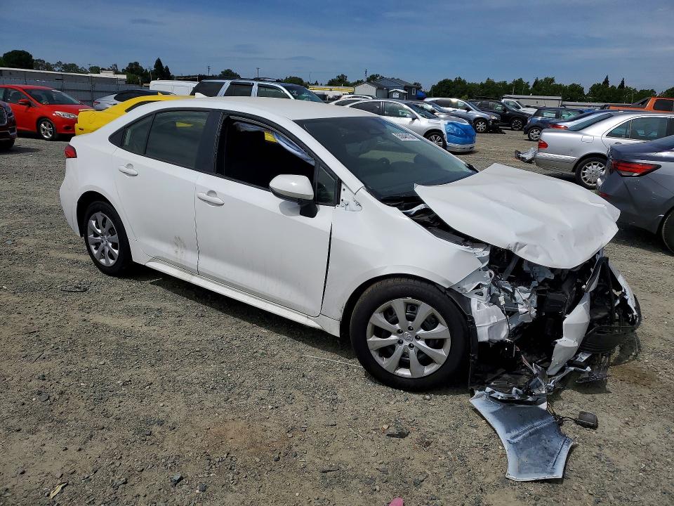 2026 Toyota Corolla VIN JTDBCMFE4T3146897 COPART salvage auction — FRONT END, Ca - Salvage Certificate, sold $3,850 on 2026-07-14 (photo 4)