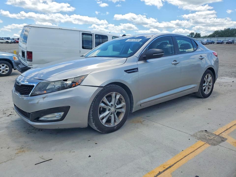 2012 Kia Optima VIN 5XXGN4A73CG066502 COPART salvage auction — FRONT END, Ky - Cert Of Title-Salvage, sold $475 on 2026-07-16 (photo 1)
