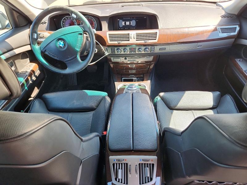 2008 BMW 7er VIN WBAHN83568DT85849 COPART salvage auction — FRONT END, Co - Salvage Title, sold $300 on 2026-07-27 (photo 8)