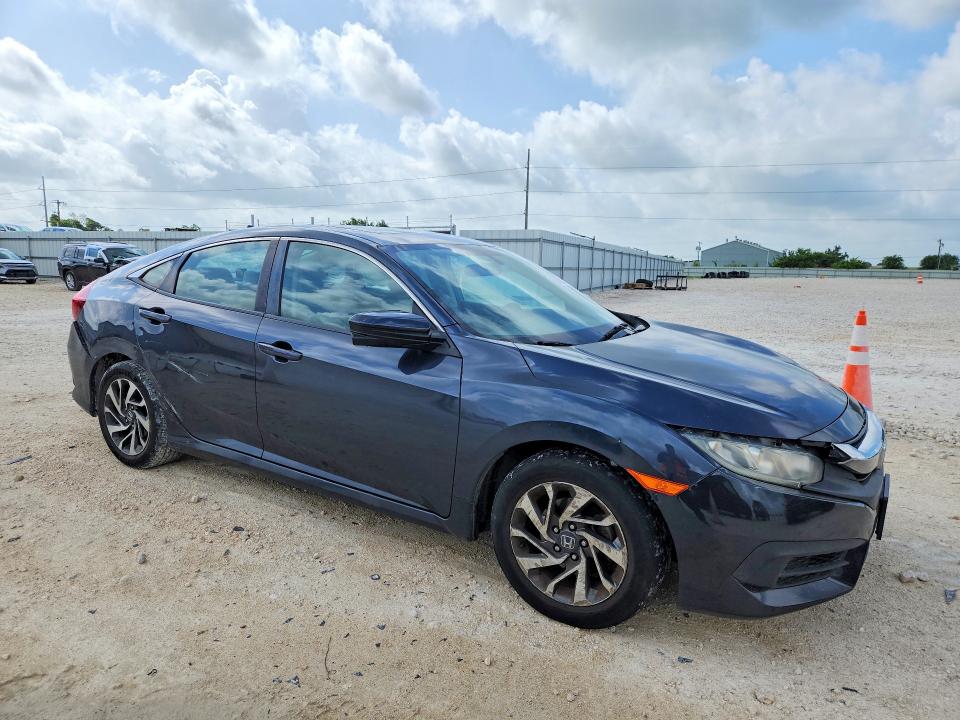 2016 Honda Civic VIN 19XFC2F77GE054110 COPART salvage auction — SIDE, TX - CERTIFICATE OF TITLE (P), sold $2,150 on 2026-07-02 (photo 4)