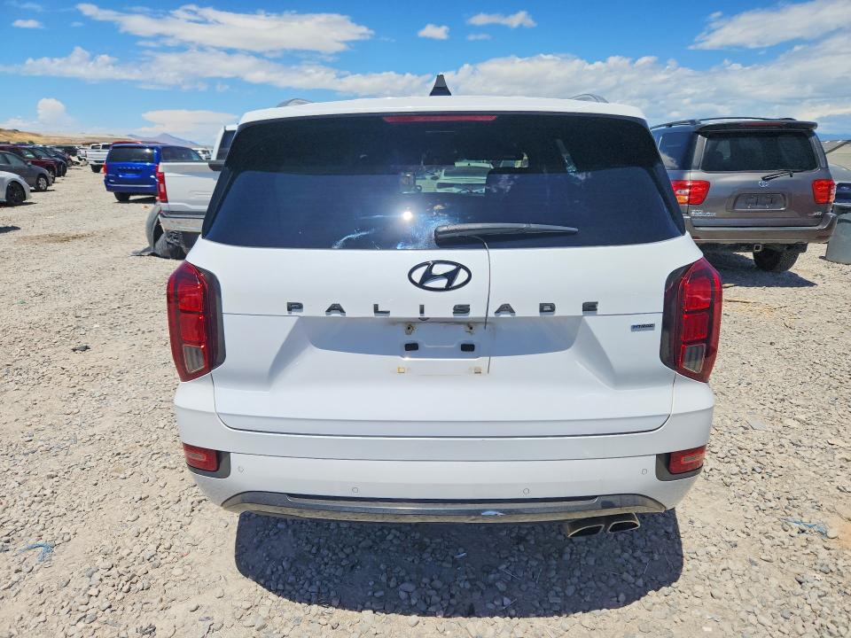 2020 Hyundai Palisade VIN KM8R5DHEXLU044919 COPART salvage auction — FRONT END, Ut - Salvage Certificate, sold $6,600 on 2026-07-24 (photo 6)