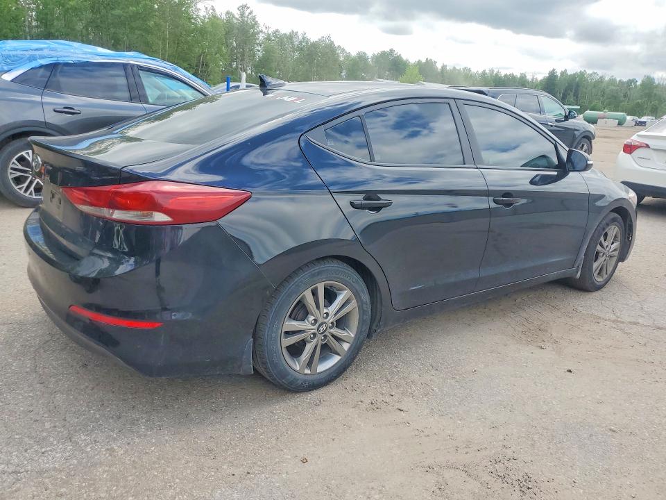 2017 Hyundai Elantra VIN KMHD84LF2HU129522 COPART salvage auction — FRONT END, On - Permit No Brand - Unfit, sold $2,100 on 2026-07-28 (photo 3)