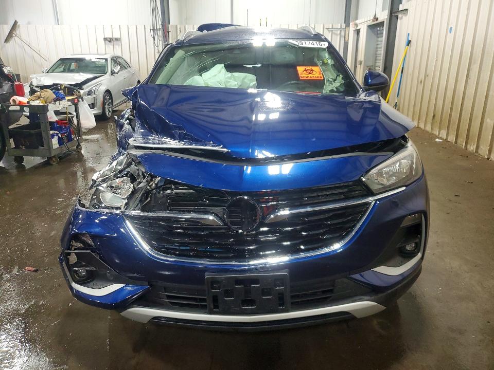 2022 Buick Encore VIN KL4MMESL6NB133670 COPART salvage auction — REAR END, Mn - Cert Of Title-Salvage, sold $700 on 2026-07-07 (photo 5)