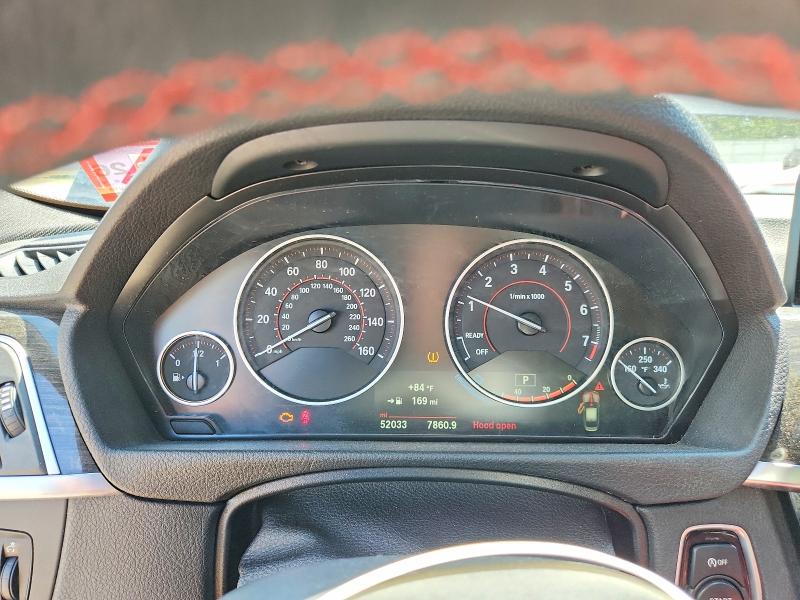 2016 BMW 3er VIN WBA8E3G5XGNT26910 COPART salvage auction — WATER/FLOOD, Ny - Mv907A-Flood Salvage, sold $3,800 on 2026-07-02 (photo 9)