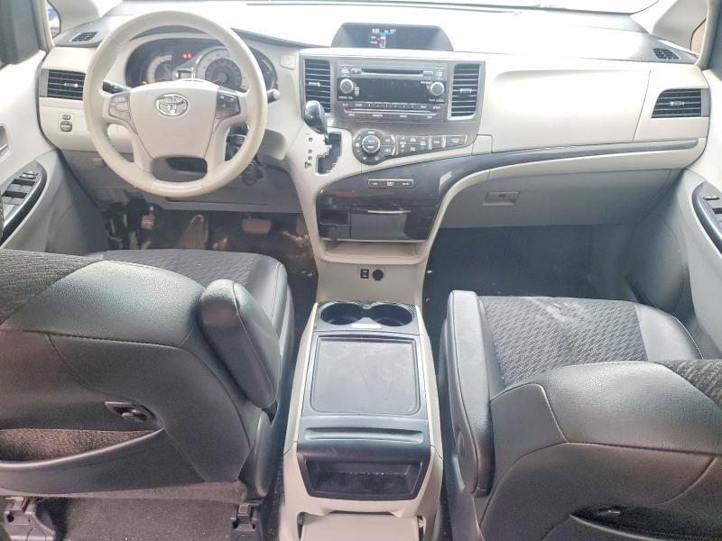 2014 Toyota Sienna VIN 5TDXK3DC6ES412698 COPART salvage auction — FRONT END, On - Permit No Brand - Unfit, sold $200 on 2026-07-09 (photo 8)