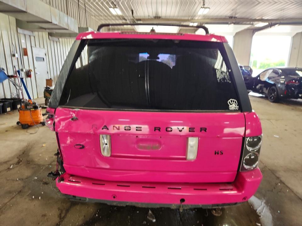2006 Land rover RANGE ROVER VIN SALME15436A211225 COPART salvage auction — REAR END, Wi - Junked Vehicle Bill Of Sale, sold $325 on 2026-07-13 (photo 6)
