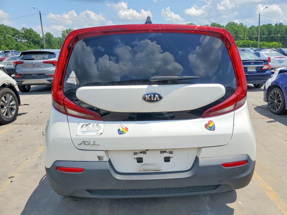 2020 Kia Soul VIN KNDJ23AU9L7060193 COPART salvage auction — NORMAL WEAR, Ky - Certificate Of Title, sold $3,700 on 2026-07-30 (photo 6)