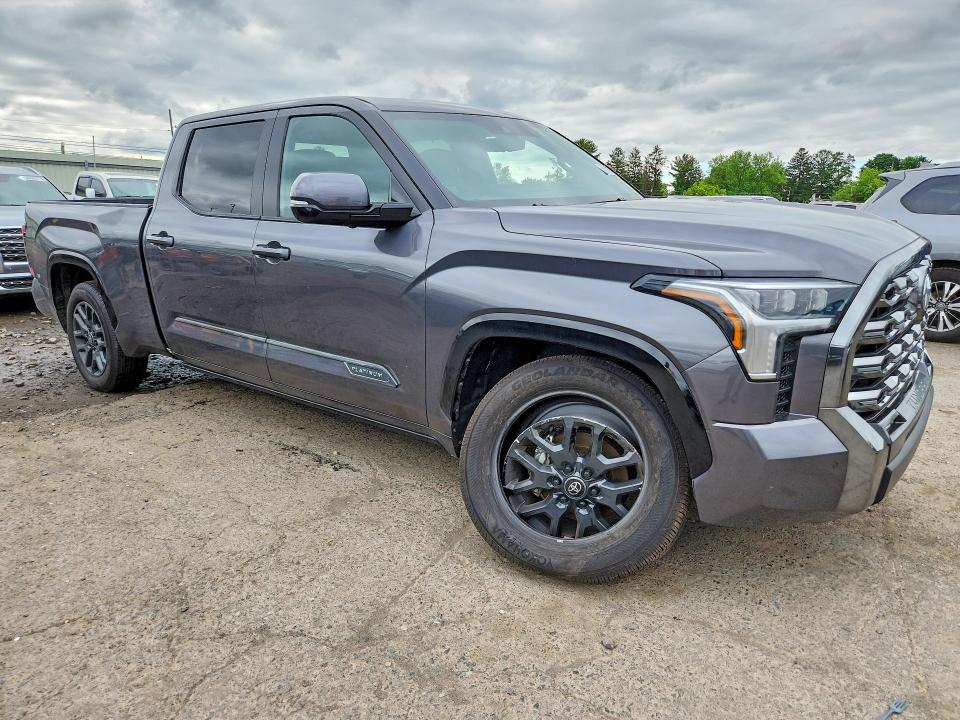 2025 Toyota Tundra VIN 5TFNA5EC0SX042598 COPART salvage auction — SIDE, Pa - Certificate Of Salvage, sold $37,750 on 2026-07-02 (photo 4)