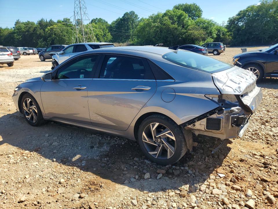 2024 Hyundai Elantra VIN KMHLS4DG7RU732858 COPART salvage auction — REAR END, Nc - Salvage Certificate Of Title, sold $3,200 on 2026-07-27 (photo 2)