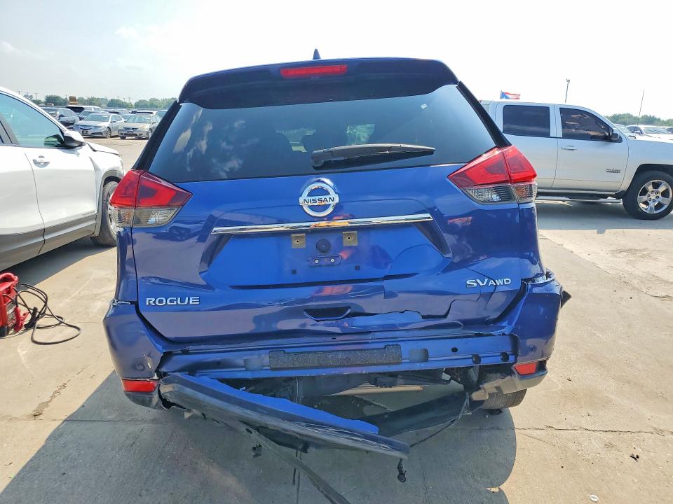 2019 Nissan Rogue VIN KNMAT2MVXKP518480 COPART salvage auction — FRONT END, Tx - Certificate Of Title, sold $450 on 2026-07-14 (photo 6)