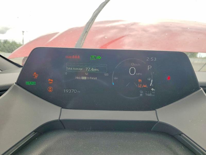 2024 Toyota Prius VIN JTDACACU0R3018302 COPART salvage auction — FRONT END, Or - Salvage Title Certificate, sold $13,400 on 2026-07-22 (photo 9)