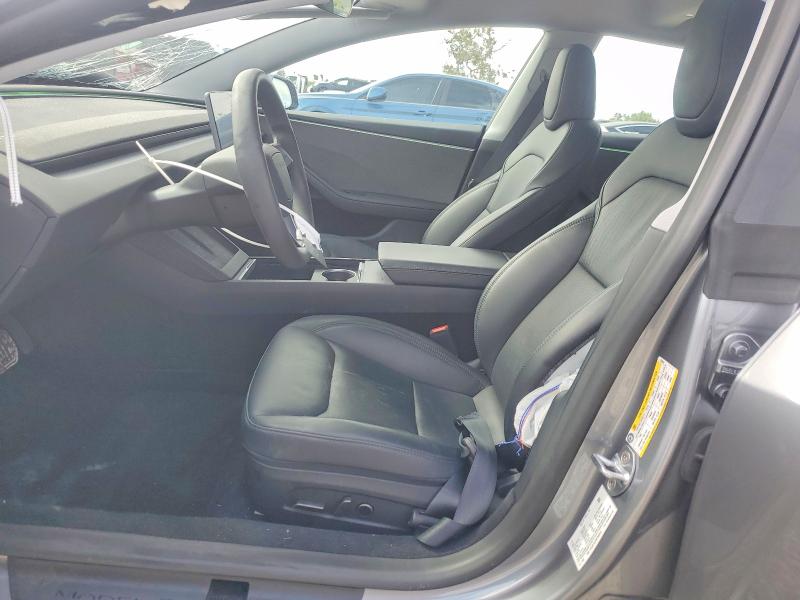 2025 Tesla Model 3 VIN 5YJ3E1EA3SF939041 COPART salvage auction — FRONT END, CA - SALVAGE CERTIFICATE, sold $600 on 2026-07-28 (photo 7)