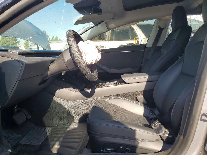 2025 Tesla VIN 5YJ3E1EB3SF927285 COPART salvage auction — FRONT END, CA - SALVAGE CERTIFICATE, sold $325 on 2026-07-28 (photo 7)