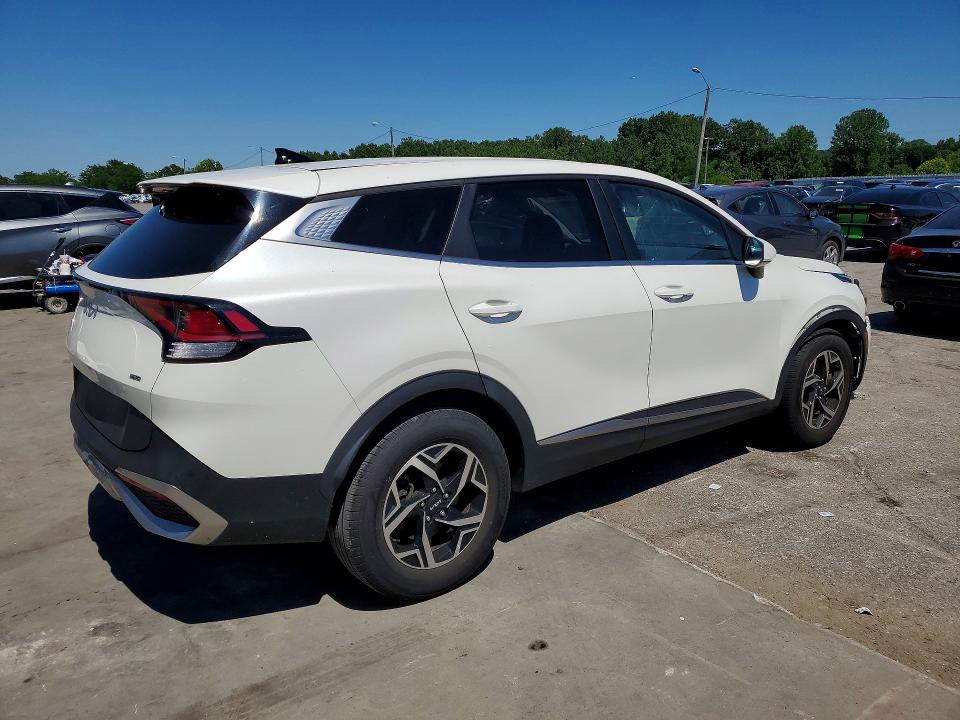 2023 Kia Sportage VIN KNDPUCAF5P7037585 COPART salvage auction — FRONT END, Ky - Bill Of Sale/Part Only/No Titl, sold $275 on 2026-07-27 (photo 3)